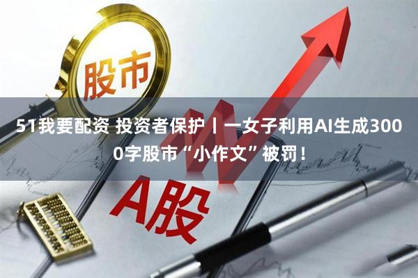 51我要配资 投资者保护丨一女子利用AI生成3000字股市“小作文”被罚！
